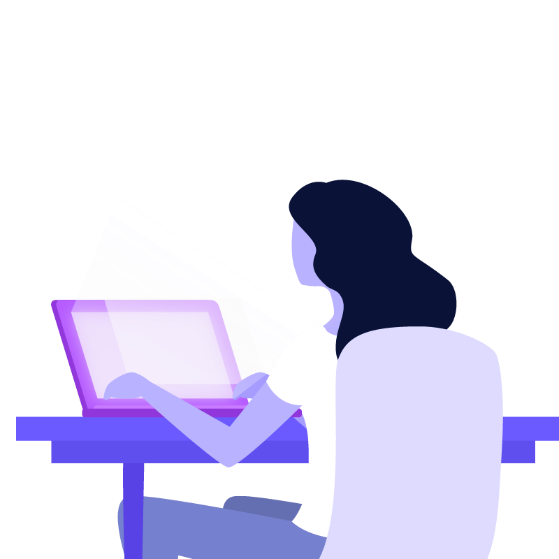 check in scan laptop user