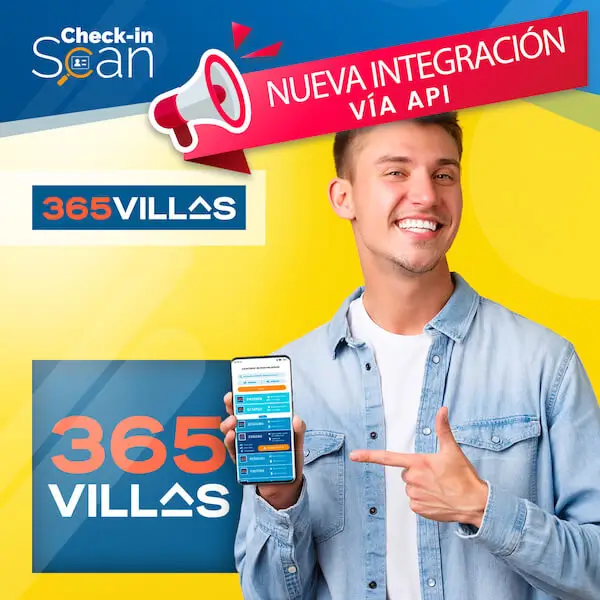 check in scan 365Villas